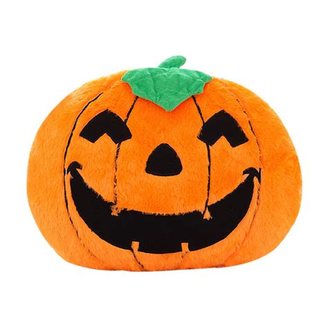 Pumpkin Plush Pillow Toys for Halloween Cute Kids Plush Toys Luminous ...