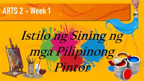 Mga Sikat Na Pintor Sa Pilipinas