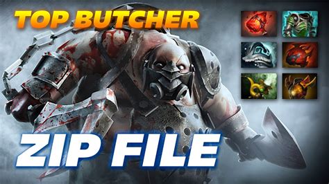 Zip File Pudge Top Butcher Dota Pro Gameplay Watch Learn