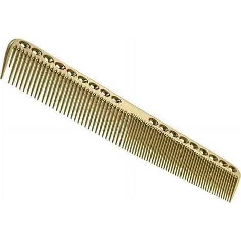 Color Goldprofessional Combs Aerospace Aviation Aluminum Metal Cutting Comb Hairdressing