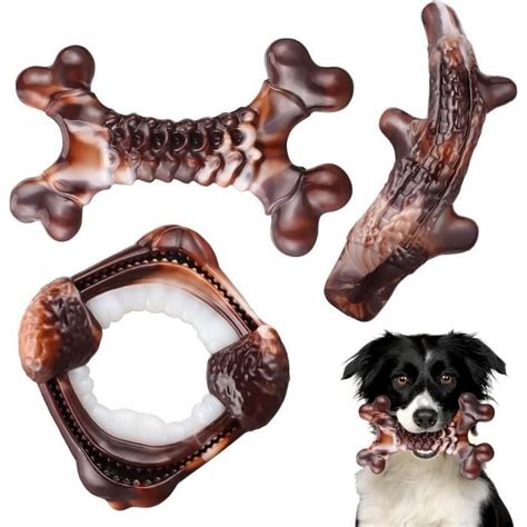 Lot De Jouets M Cher Indestructibles Pour Chiens Agressifs Jouets