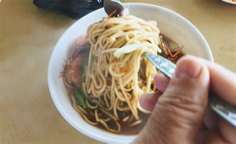 【民都鲁美食】民都鲁巴刹蔡记海鲜必吃炒大头虾面 Fried Prawn Noodle Chua Kee Seafood Pasar Utama Bintulu 吃喝玩乐旅宝妈