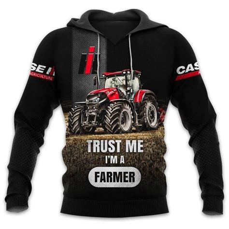 Tractor Trust Me Im A Farmer Full Over Printing 3d Hoodie Teeruto