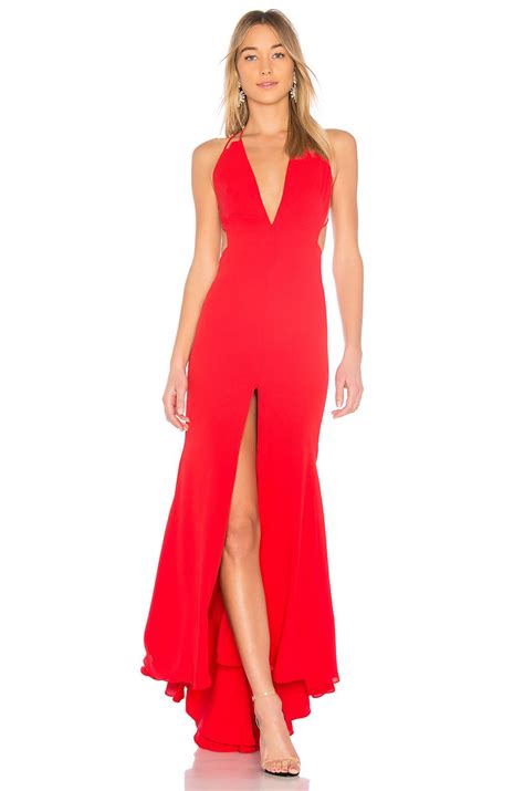 Fame And Partners The Surreal Dreamer Dress In Red From