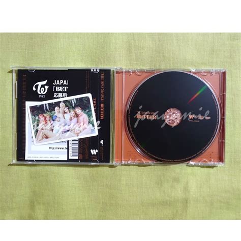 TWICEBetterUnsealed Japan CD Album Regular Edition With Photocard