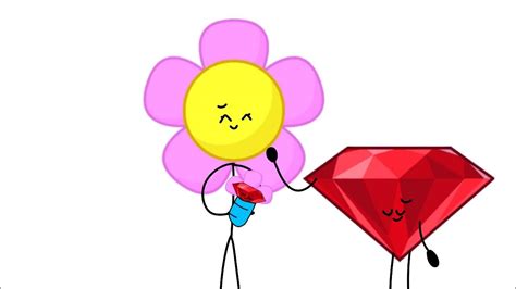 Bfdi Flowers Give Birth To Baby Floweruby Youtube