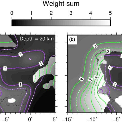 Input models for the crust-mantle boundary (Moho). | Download ...