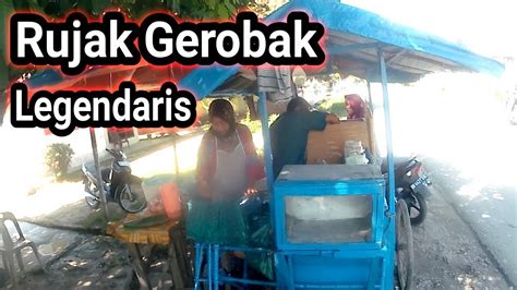 Beli Rujak Buah Di Gunung Sari Rujak Gerobak Youtube