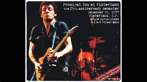 Bruce Springsteen Live At Winterland 12 Santa Claus Is Coming To