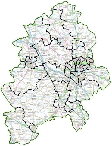 A new political map for West Northamptonshire Council | LGBCE