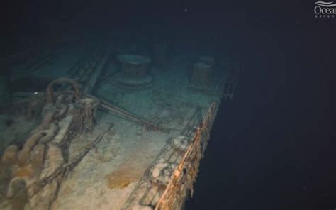 Never Before Seen Footage Of Titanic Wreck Released