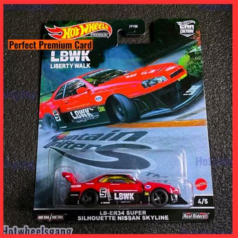 Hot Wheel LB ER34 Super Silhouette Nissan Skyline R34 Mountain Drifters