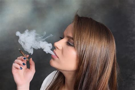 Beautiful Cute Brunette Girl Posing In Studio Fashion Photography Stock Photo Image Of