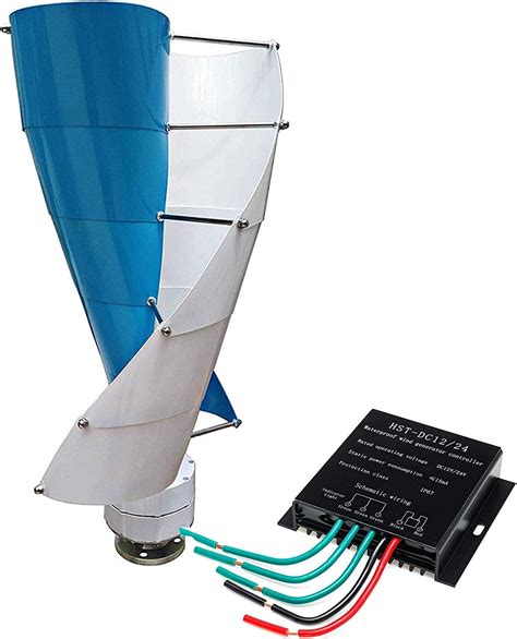 Buy AECEVAN Vertical Spiral Wind Power Turbine Generator 8000W Helix