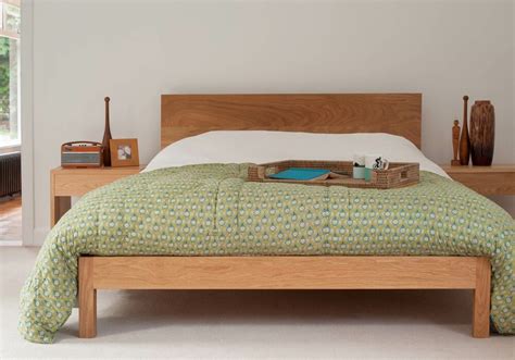 Malabar Contemporary Wooden Bed Natural Bed Company