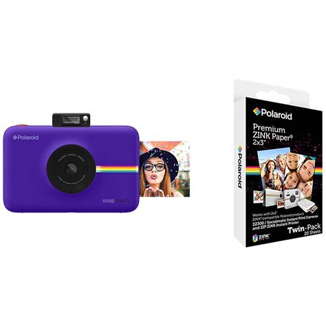 Polaroid Snap Touch Instant Digital Camera With Zink Photo Paper