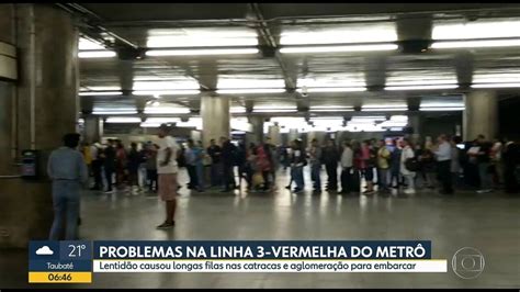 Fluxo de passageiros no Metrô CPTM e EMTU cai 20 em SP Bom dia SP G1