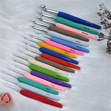 Knitter S Pride Waves Aluminum Crochet Hooks Single Ended Etsy