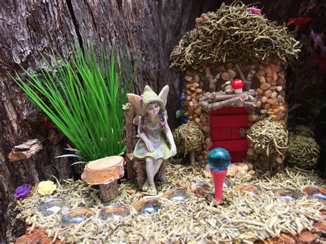 Pin By Kim Noonan On My Tree Stump Fairy Tower Fairy Friends Outdoor