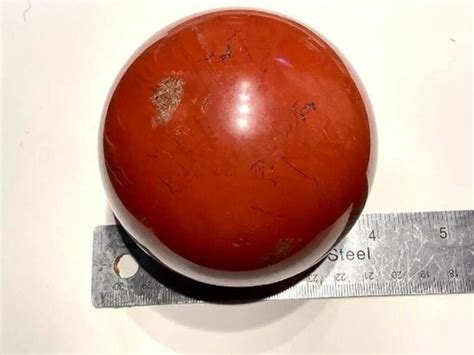 Bola De Cristal De Jaspe Rojo Cm Kg Catawiki