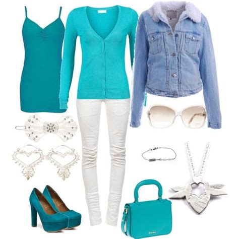 pretty in turquoise | Teal outfits, Fashion, Cute outfits