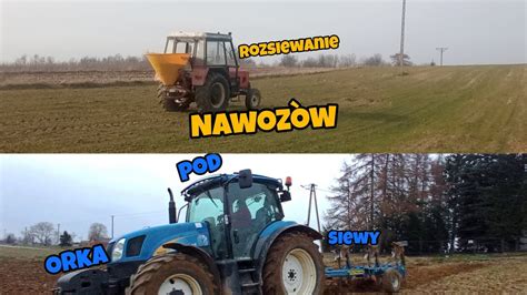 Rozsiewanie NAWOZÒW Oporowa ORKA 2filmy w jednym YouTube