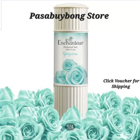 Enchanteur Gorgeous Perfumed Talc 250g Dubai UAE Lazada PH