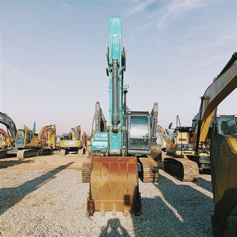 High Quality Used Kobelco Sk210 Crawler Excavator Original Secondhand