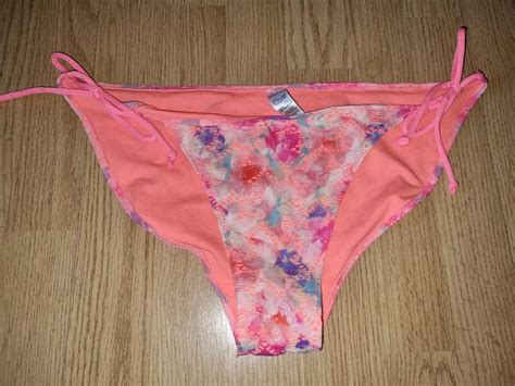 Gorgeous Pink Multi Coloured MATALAN Bikini Bottoms Size 14 EBay