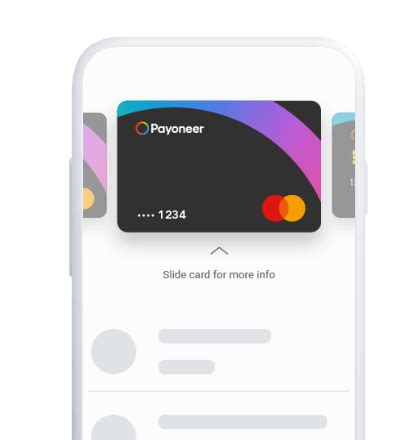 Payoneer Commercial Mastercard Cards Payoneer