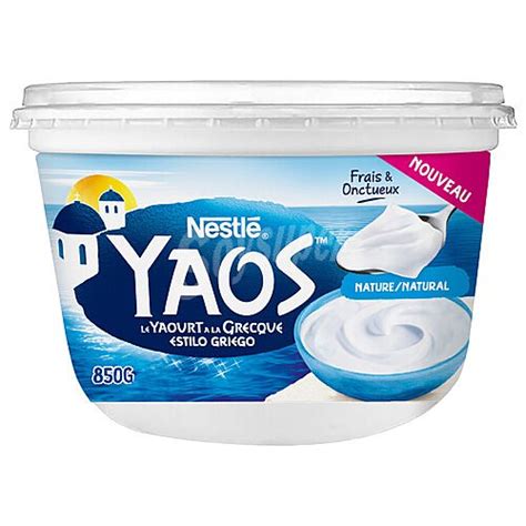 Yaos Nestl Yaos De Nestl Yogur Natural Estilo Griego G