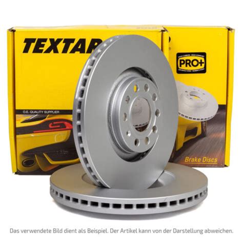 TEXTAR Bremsscheiben Ø 345mm für VW GOLF 5 6 GTI R32 R PASSAT B6 R36 S3