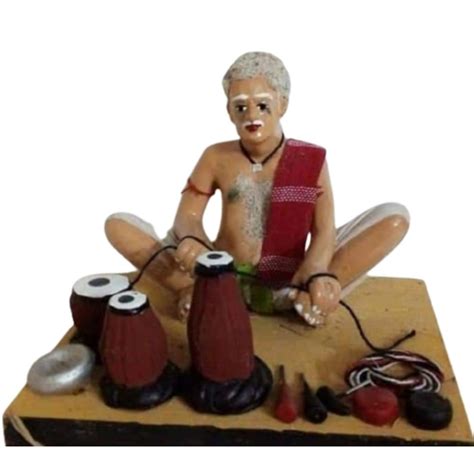 Polished Clay Human Sculpture, For Decoration at Rs 450 in Chennai | ID ...