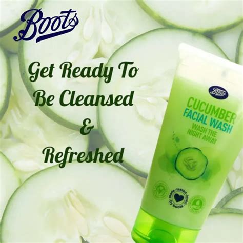 Boots Cucumber Facial Wash Ml Ohsogo