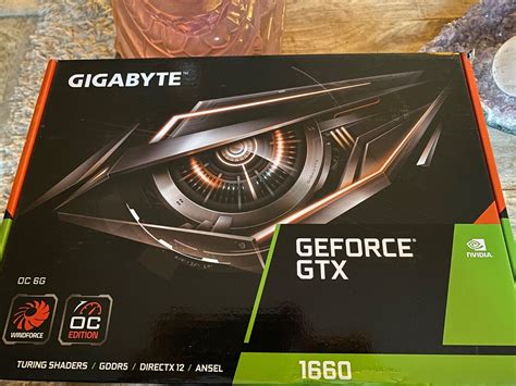 Gigabyte Geforce Gtx 1660 Oc 6gb Gddr5 Graphics Card Gv N1660oc 6gd For Sale Online Ebay