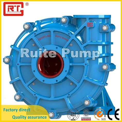 Heavy Duty Industrial Horizontal Mining Mineral Sand Pump Metal Wear