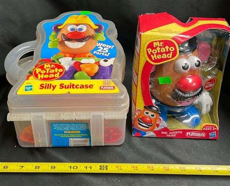 Mr. Potato Head in box, Mr. Potato Head Silly Suitcase storage case ...