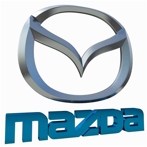 Mazda Logo 3D Model Max Obj 3ds Fbx CGTrader