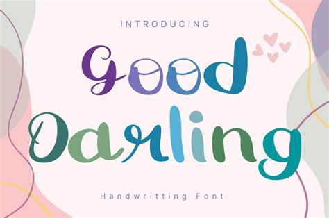 Good Darling Font By AchiArt Creative Fabrica