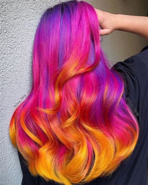 16 Bold Hair Colors To Try In 2019 Fashionisers© Bold Hair Color Hair Colour Design Hair