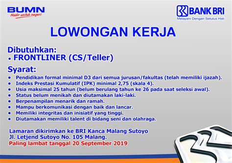 Kerja Di Bank Indonesia Homecare24