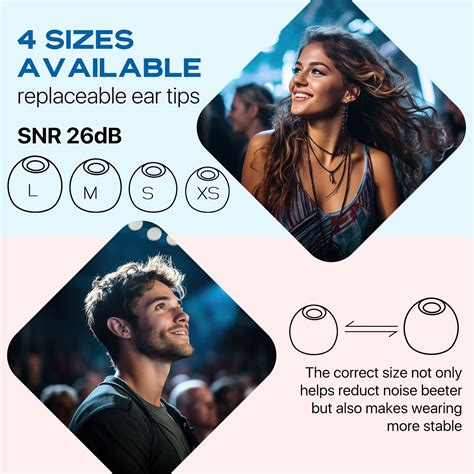 Snapklik.com : Concert Ear Plugs, High Fidelity Earplugs For Concerts