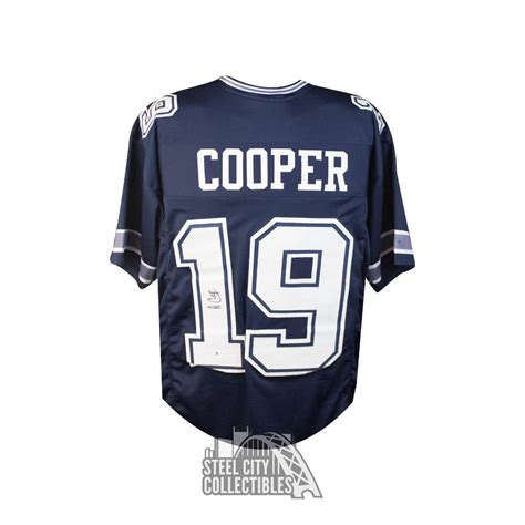 Amari Cooper Autographed Dallas Custom Football Jersey Bas Coa