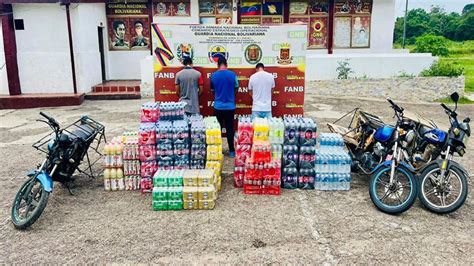 Detenidos Tres Hombres Por Contrabando De Productos Colombianos En El Zulia