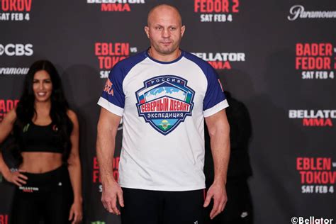 Photos Bellator 290 Bader Vs Fedor 2 Ceremonial Weigh Ins