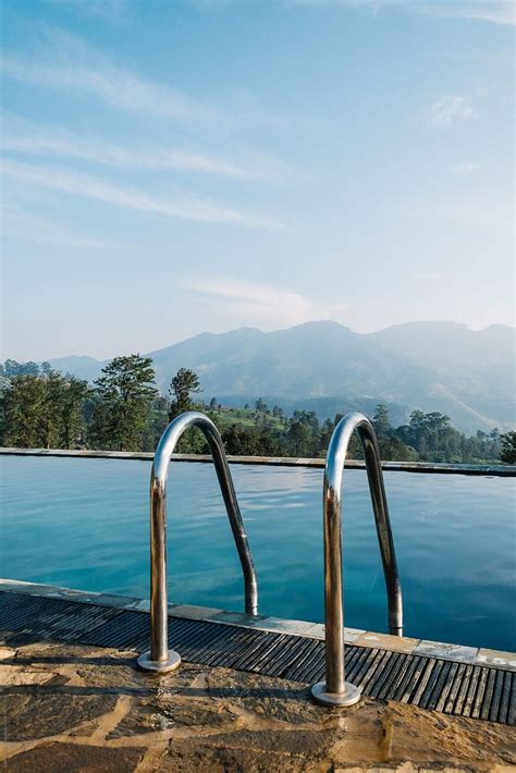 Pool With A View By Stocksy Contributor Sam Burton Pool Views