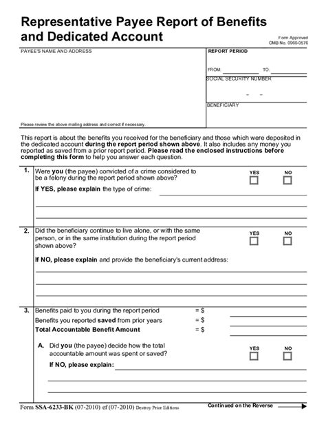 Ssa 623 Printable Form