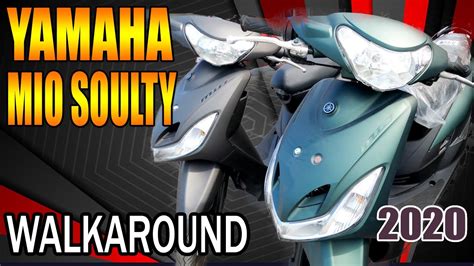 New Yamaha 2020 Mio Sporty Soulty Walkaround YouTube