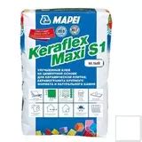 Мапеи Keraflex Maxi S1 White эластичный клей на цементной основе Белый