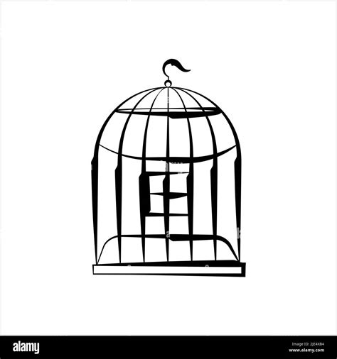 Bird Cage Icon Bird Cage Vector Art Illustration Stock Vector Image